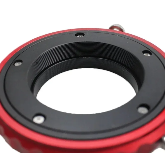 CAA M42 M48 M54 Optional 360 Degree Rotator Camera Angle Adjuster 3 In 1 Gyratory Device for Astronomical Telescope Photography