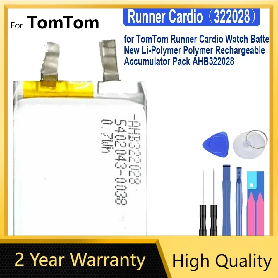 Watch Battery Runner Cardio 322028 For TomTom Runner Cardio Watch