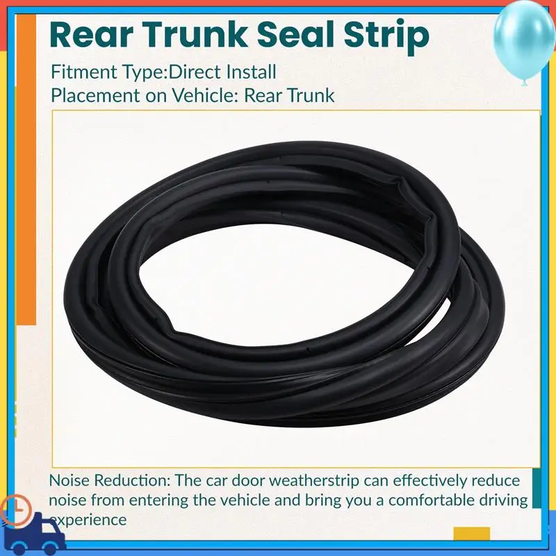 

L37A-Уплотнение крышки багажника задней двери 1728564-00-C для Tesla Model 3 Highland 2023-2024, резиновая водонепроницаемая полоса багажника 172856400B