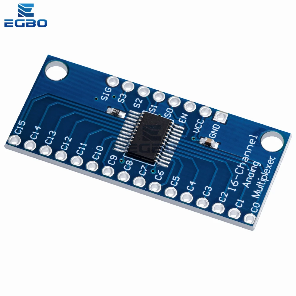 1PCS egbo  CD74HC4067 16-Channel Analog Digital Multiplexer Breakout Board Module