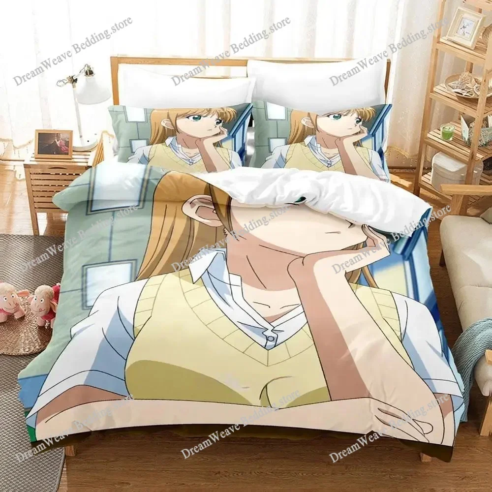 

Yamada's First Time B Gata H Kei Cartoon Poster Sheets Quilt Covers Bedding Dormitory Sheets Bedding Set Soft Warm Bedding Set74