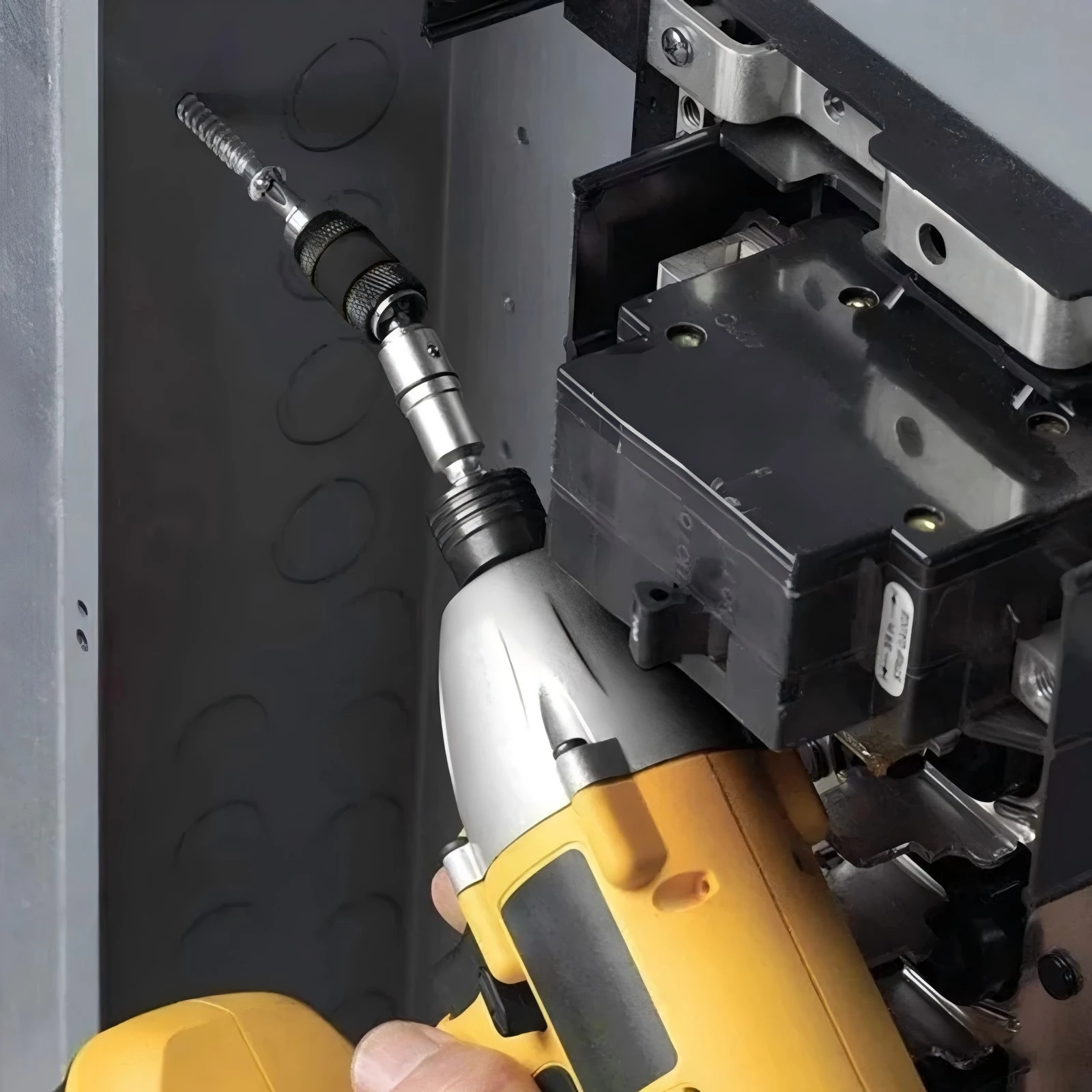 1/4 "Hex Magnetic Ring Screwdriver Bits Drill 0-20° Extension Rod Quick Change Holder Drive Guide Screw Drill Tip Hand Tools image 5