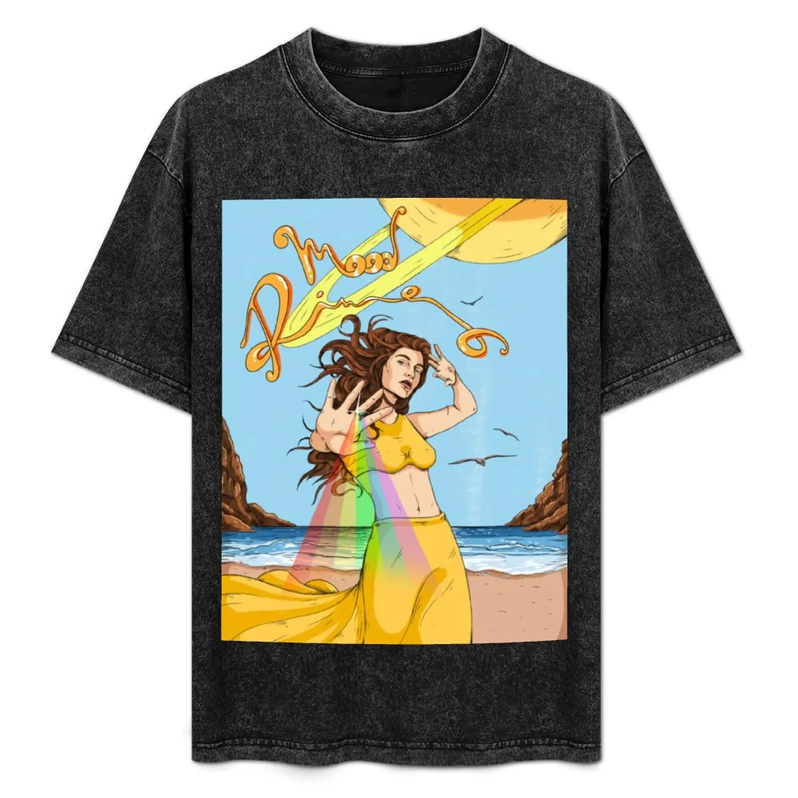 

Lorde - Solar Power - Mood Ring T-Shirt cute clothes oversized t shirt graphic tee shirt mens workout shirts