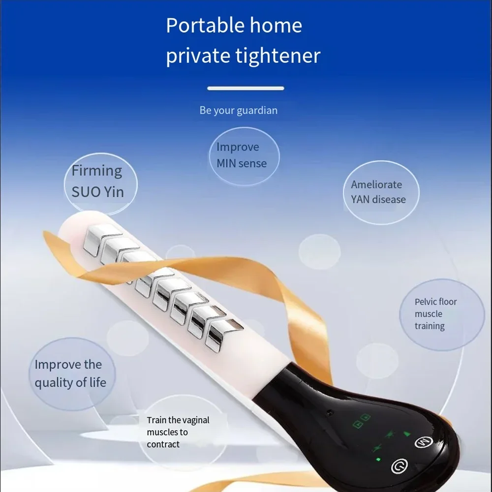 

Pelvic Muscle Electrical Trainer Pelvic Muscle Electrical Trainer Kegel Exerciser Incontinence Therapy For Women Strong jawline