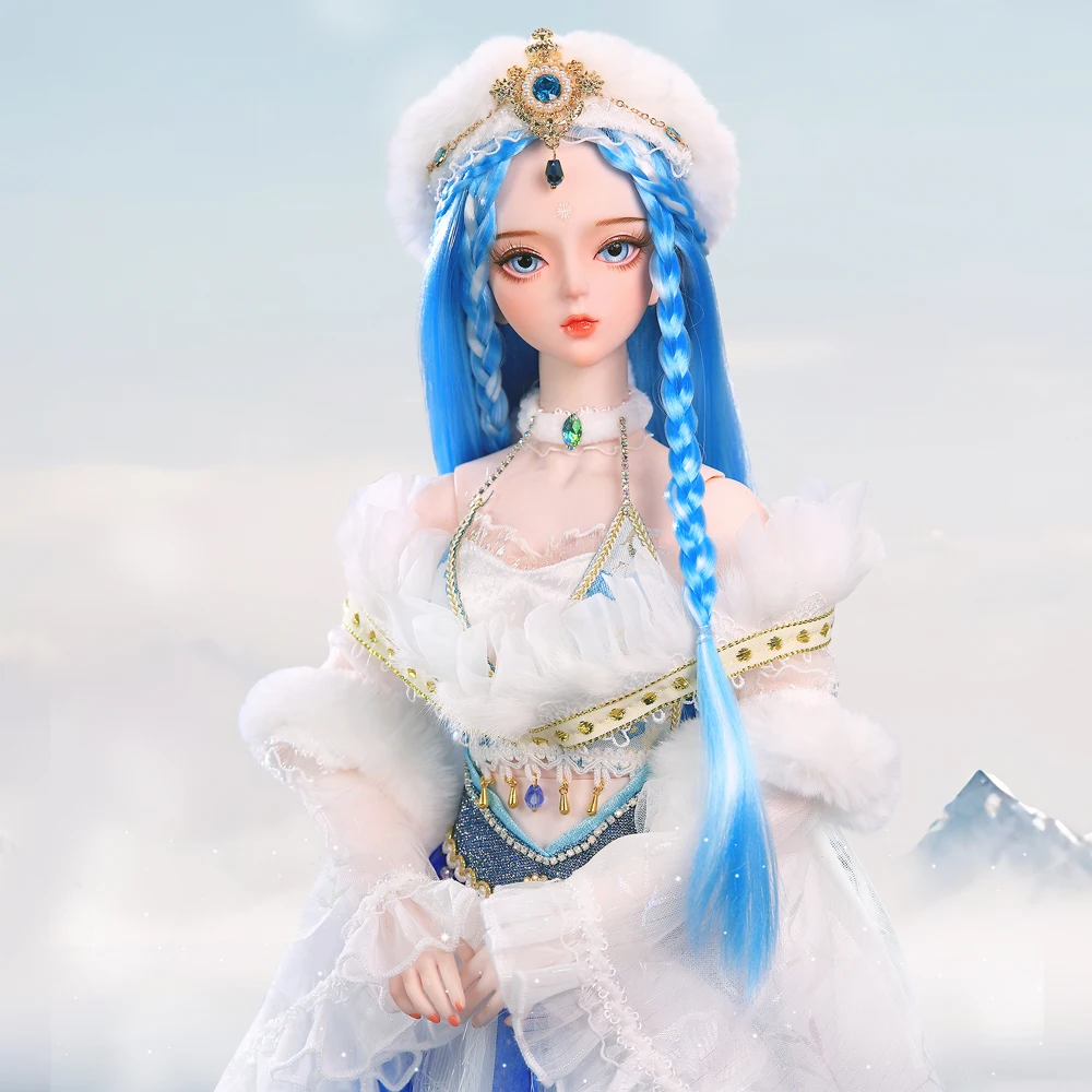 

DBS 1/3 BJD toy Dream Fairy Season Series snowy season mechanical joint Body hand-painted makeup high quality 60cm doll sd