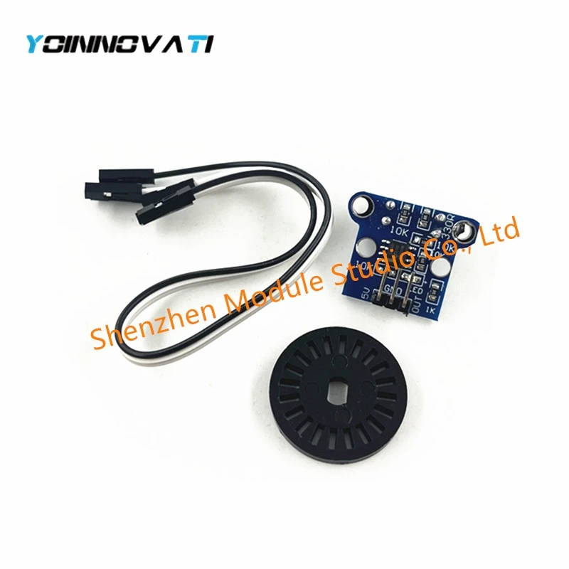 1PCS - 10PCS HC-020K Double Speed Measuring Sensor Module with Photoelectric Encoders Kit