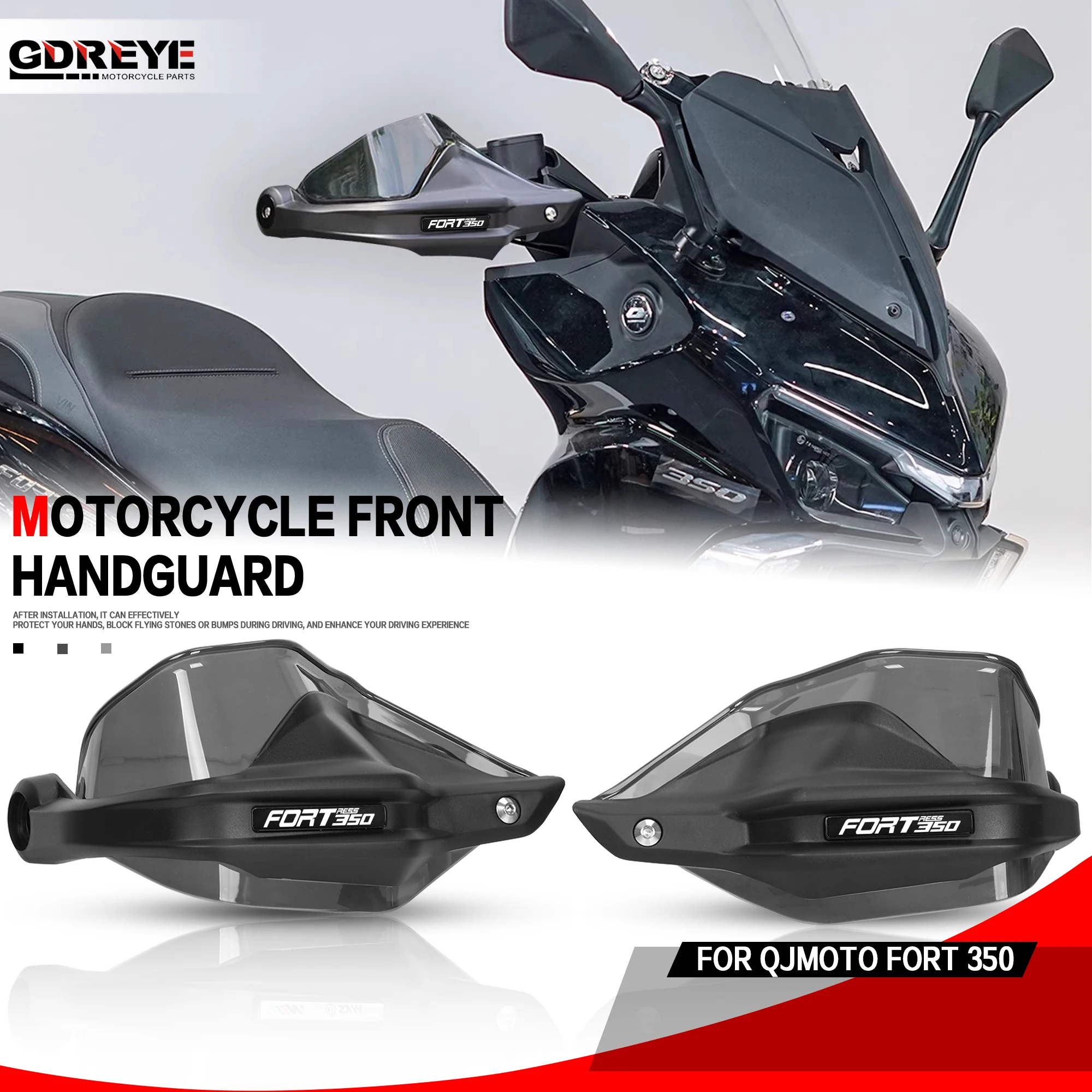 

Защита руля и рычагов (ветрозащита) для мотоциклов QJMOTO FORT 350 Fort Ress350 2024 2025
