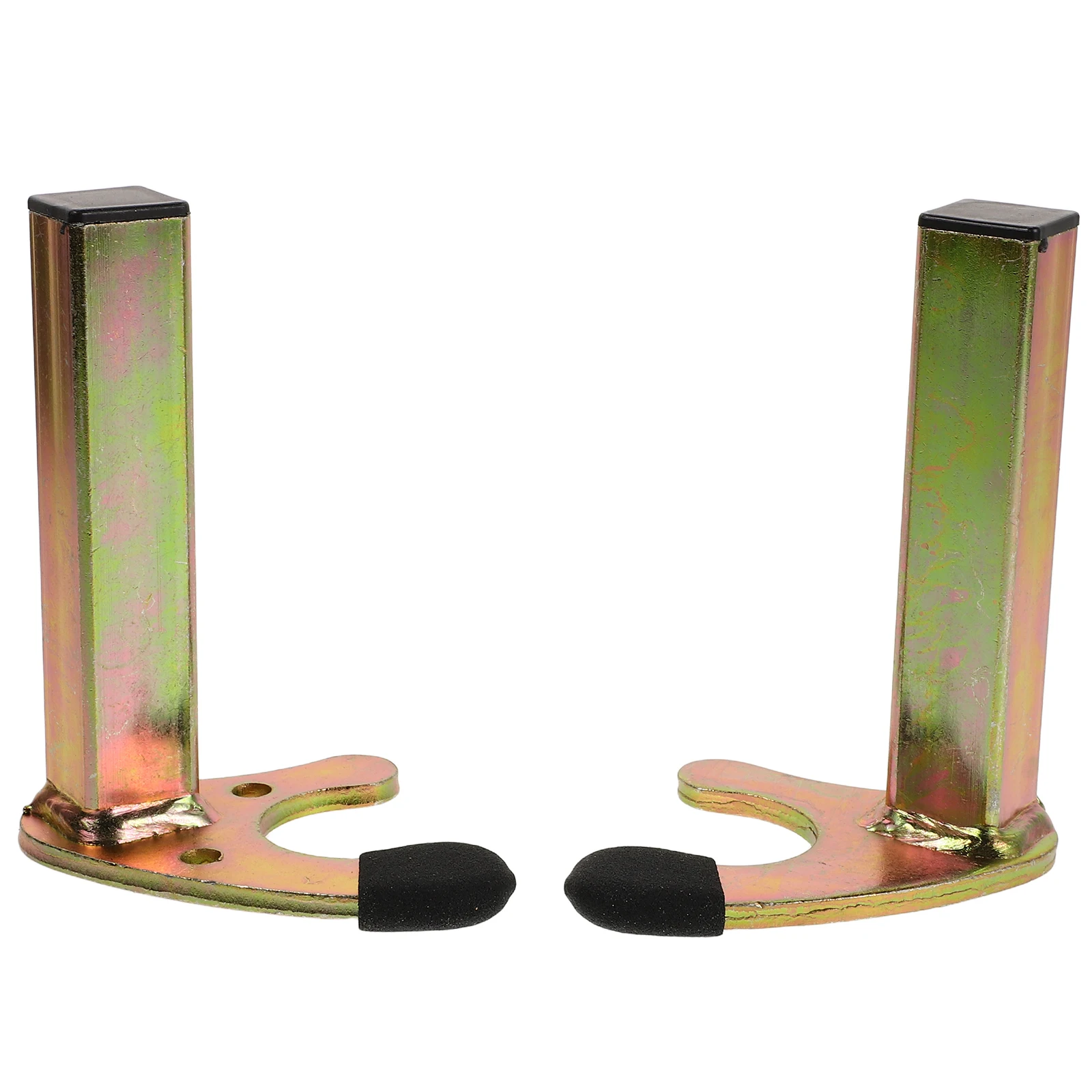 

2pcs Motorcycle Rear Wheel Spool -Shaped Support Dirt Bike Stand Galvanized Iron Durable Adjustable Motor Support Front