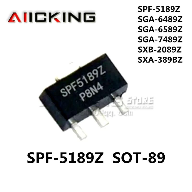 Sxa389bz sxb2089z sga-6489z sga-6589z sga-7489z (10 spf-5189z) sot-89 مصلحة الارصاد الجوية sot rfmd ، 100% الأصلي ، في الأوراق المالية