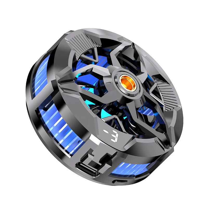 Magnetic Phone Cooler Back Clip Phone Semiconductor Fast Phone Cooling Fan Three Stage Adjustable Suitable For  Android Phones