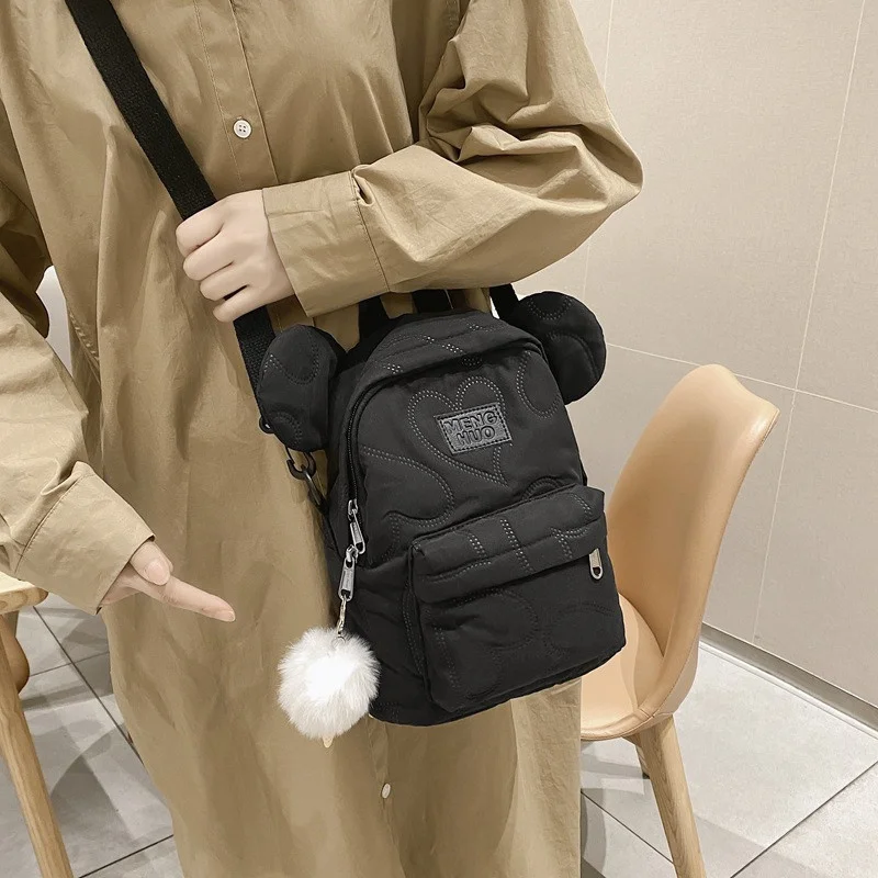 Nylon Women Backpack small Cute Schoolbags for Teenage Girls ladies Shoulder Bags Rucksacks Mochila Kawaii bagpack bols