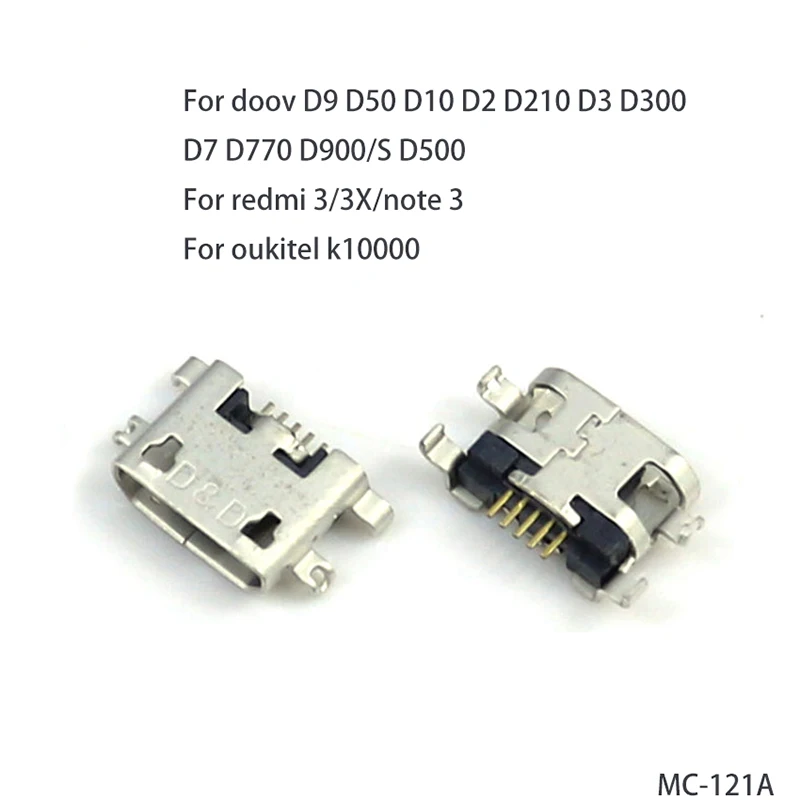 5PCS Für Oukitel GioneeTCL LG Lenovo ASUS Nokia Huawei Computer Laptop 5pin 16pin Micro Typ-c USB Lade Port Buchse Stecker – Detail 2