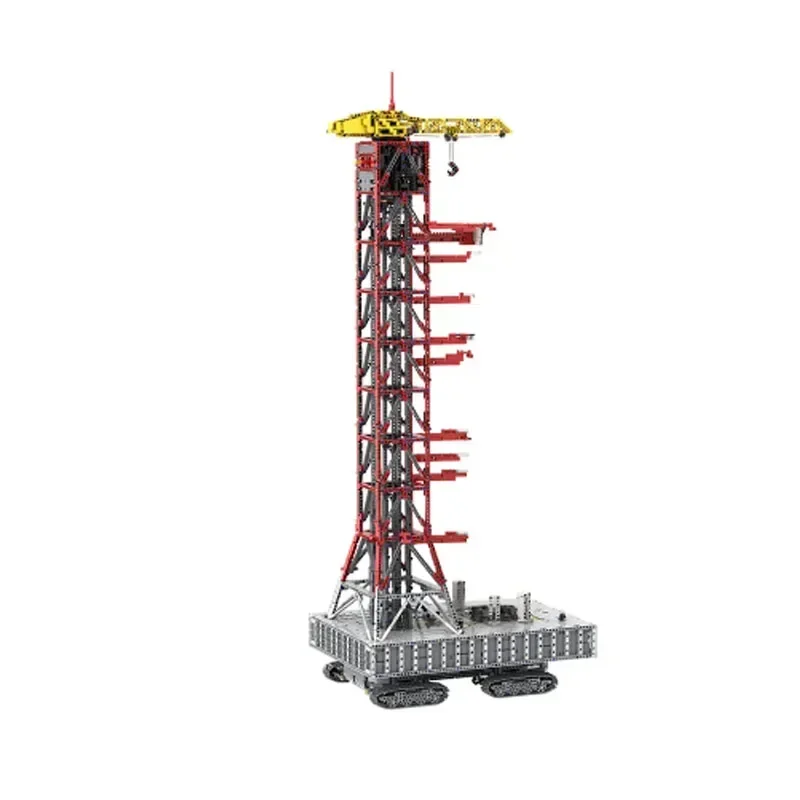 MOC-60088 Electric Track Saturn V Rocket Tower Assembly Splicing Building Blocks Model • 7706 Parts • Building Blocks Kids Toys