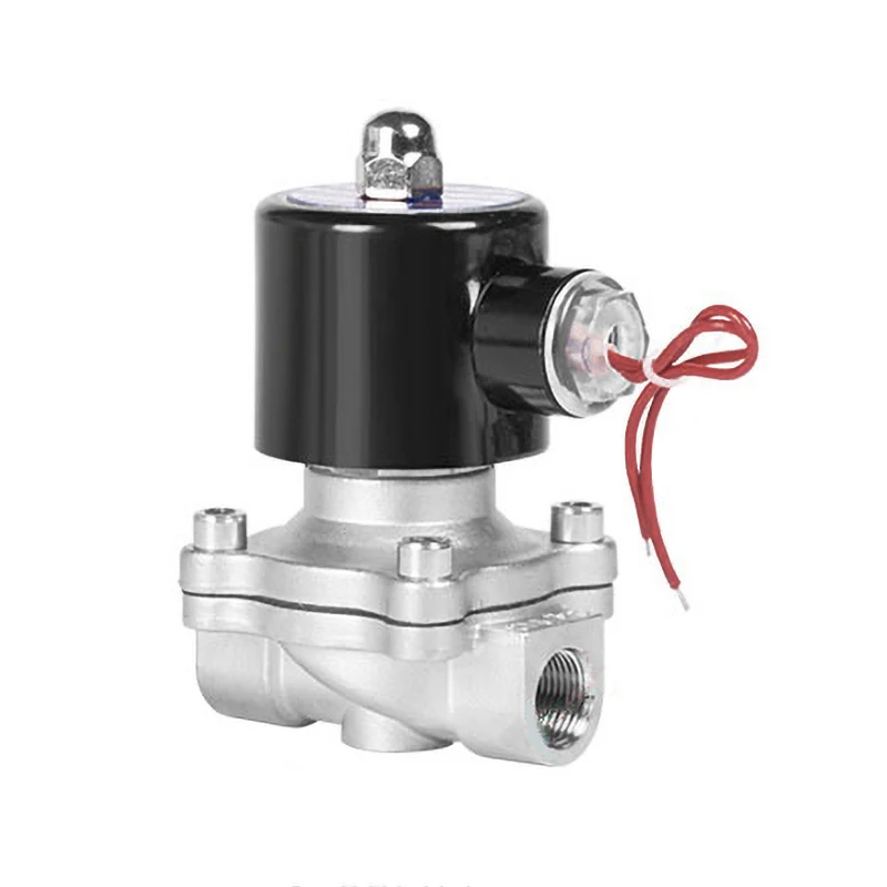 

3/8'' Normally Closed Stainless Steel Solenoid Valve 24V 12V 220V 110V Water/Gas Solenoid Valves