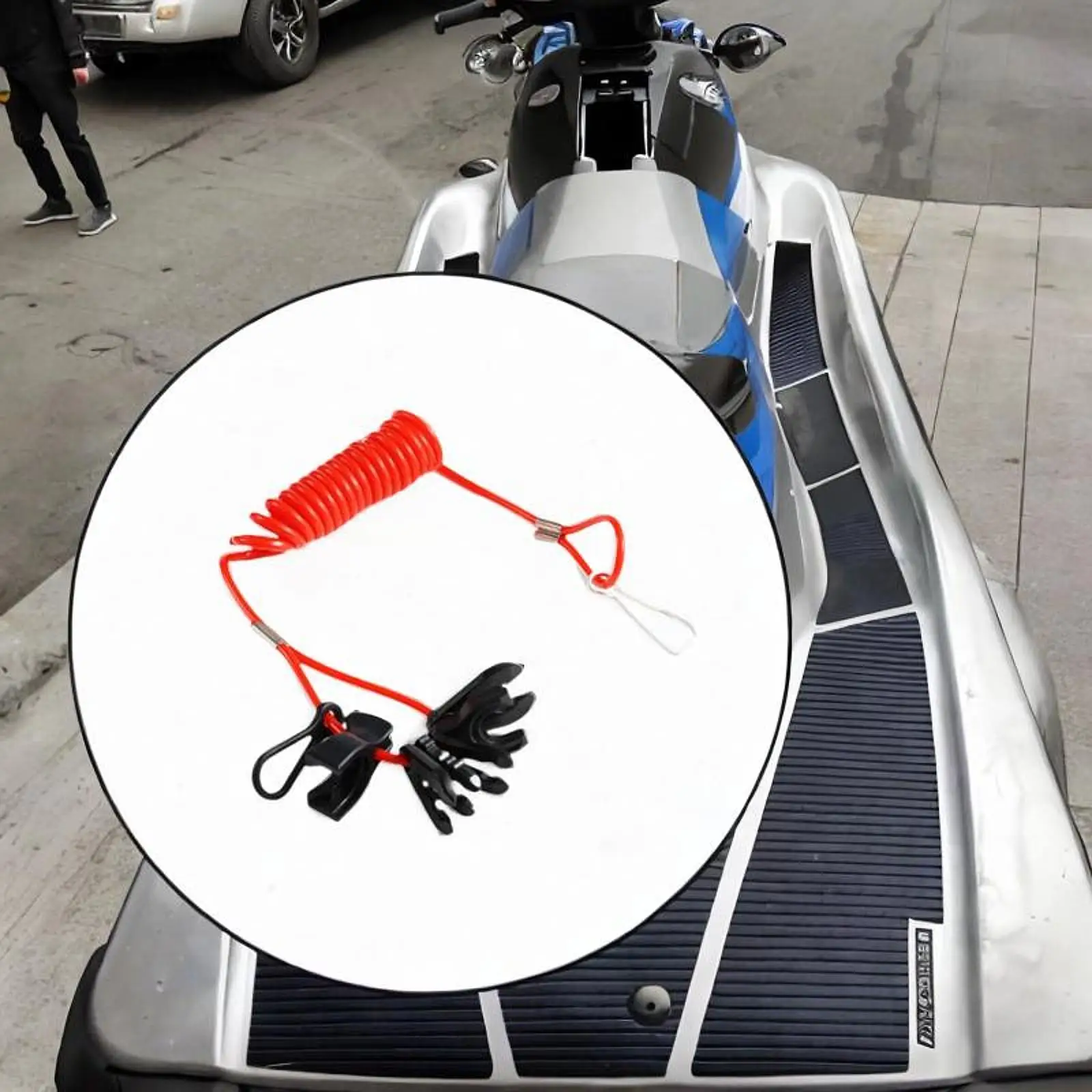 

Ремешок с клавишами аварийного выключателя для лодки 1,6 м с 7-клавишным подвесным двигателем и пряжкой