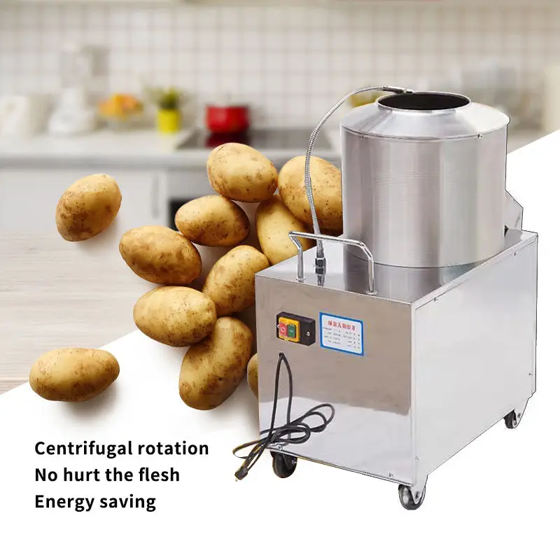 15 كجم 220 فولت التجارية آلة تقشير البطاطس الكهربائية السعر/مقشرة البطاطس وقطاعة/آلة تقشير وتقطيع البطاطس