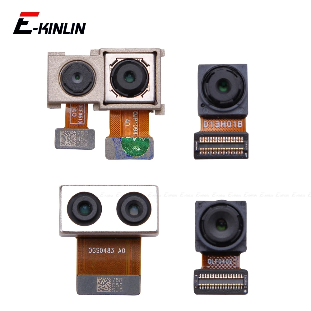 Rear & Front Facing Selfie Big Small Back Main Camera Module Ribbon Flex Cable Repair Parts For HuaWei Nova 4e 3e 2S 2i 2 Plus