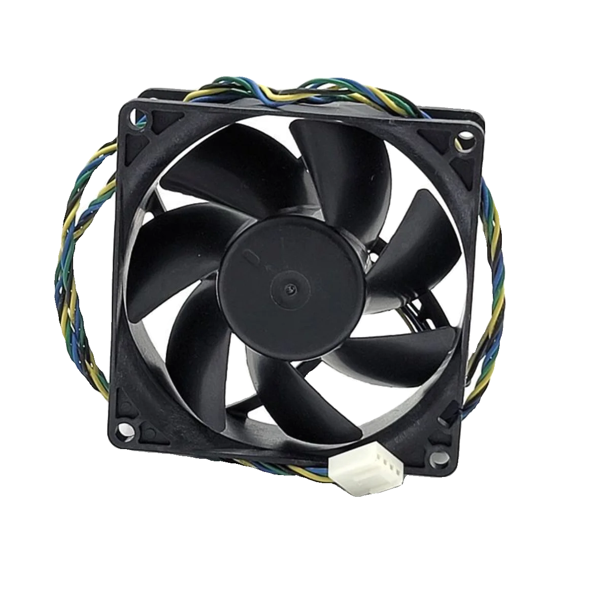 80 مم PWM Case Fan 80X10mm 80X25mm 8cm CPU Cooler Fan، 12V 4-Pin PWM كروي، حجم هواء عالي، للكمبيوتر/AMD