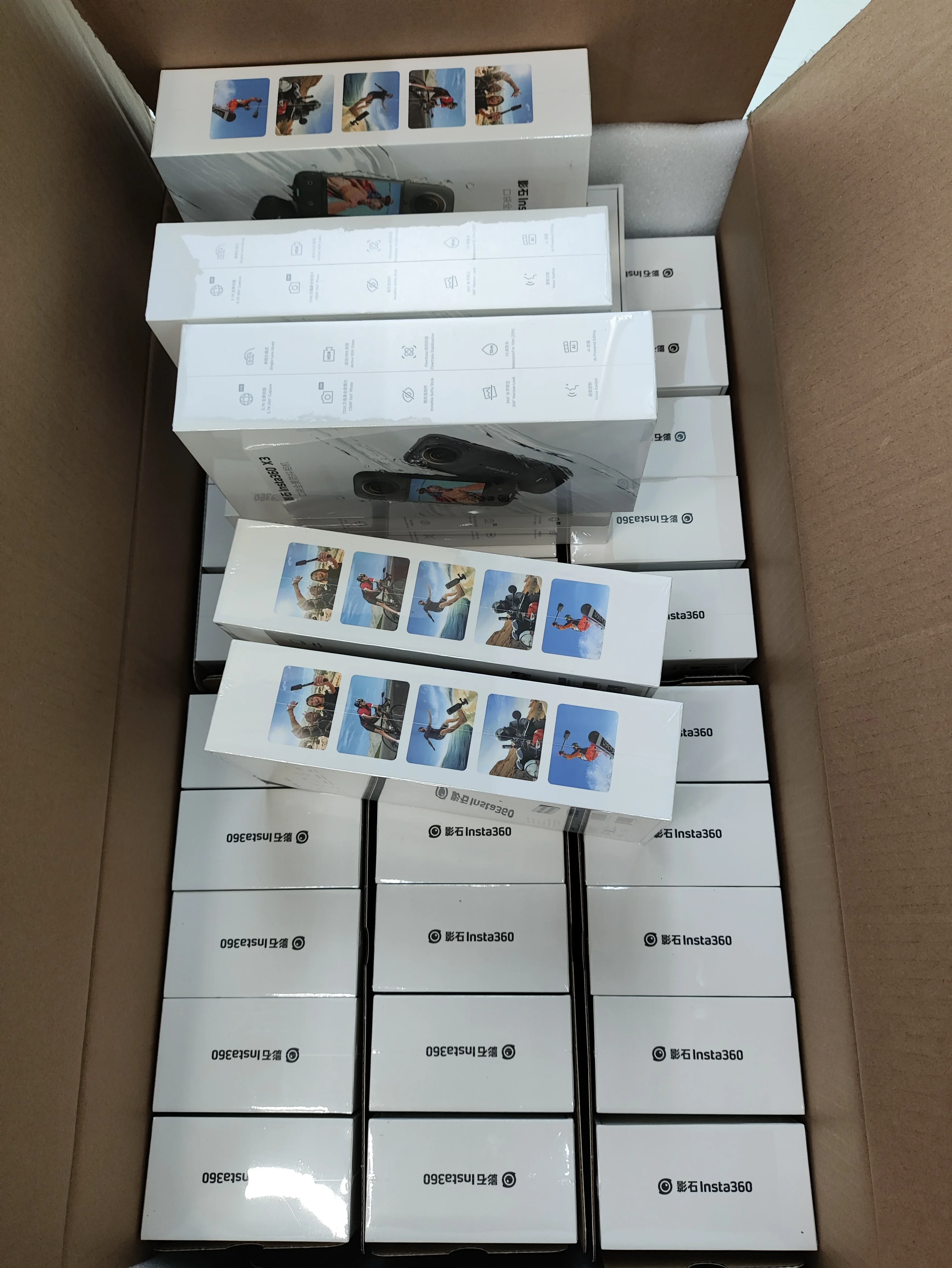 تسليم عتبة الباب لكاميرا الحركة Insta 360 X3 5.7K فيديو 10 متر مثبت تدفق مقاوم للماء كاميرا Insta 360 One X3 #3