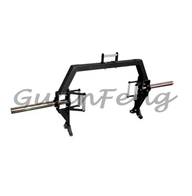 Steel Open Hex Trap Bar, Farmers Walk Safety Squat Deadlift Barbell Bar, Weightlifting Bar for  Gym Strength Fitness Training