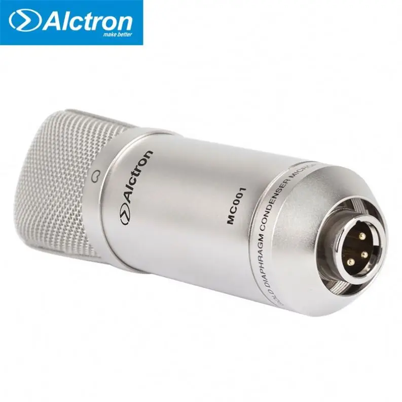 Студийный микрофон Alctron MC001 с противоударным креплением и чехлом для переноски USB-конмпочкой, микрофон для записи подкастов, профессор
