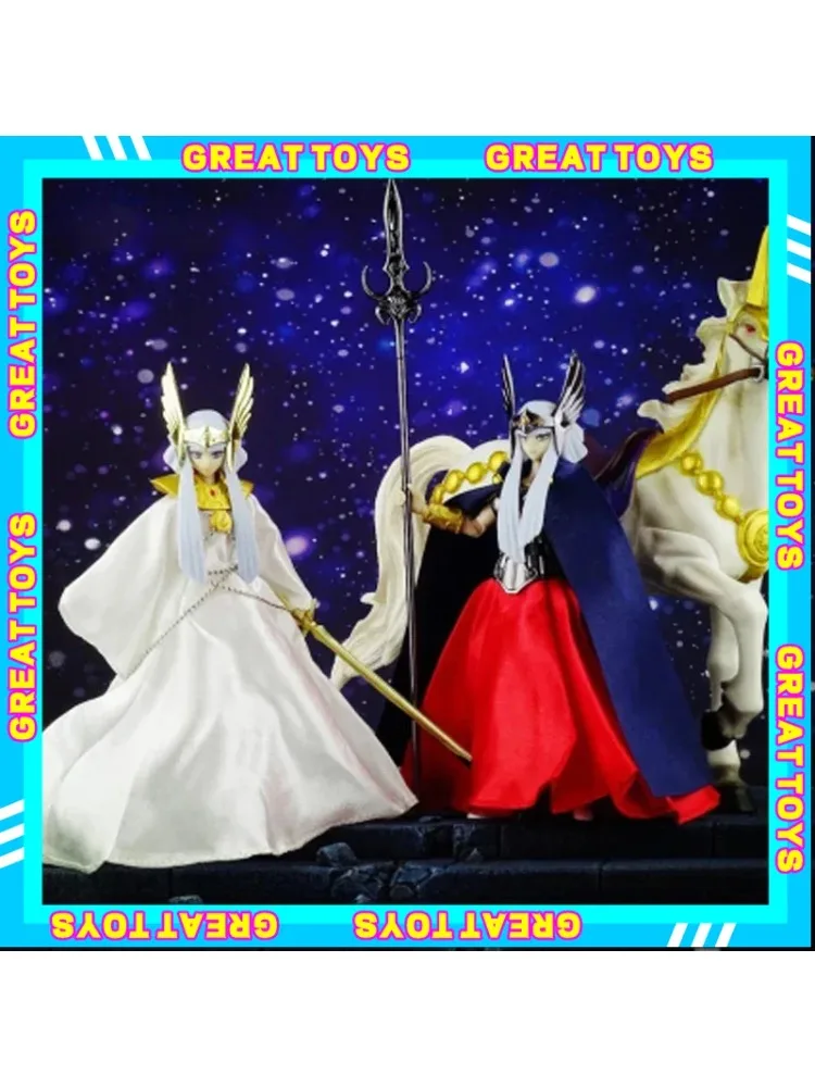 En Stock modèle JM Saint Seiya EX Saint tissu mythe Polaris Hilda Hilda 1 pièce ensemble corps/robe/armure figurine mobile jouet cadeau