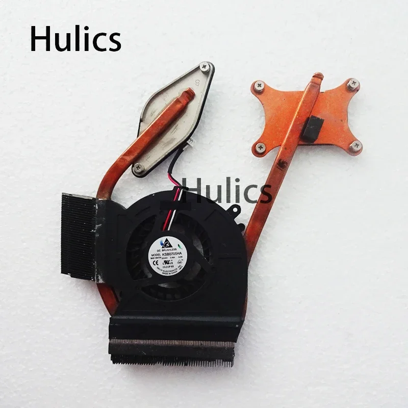 

Hulics Used For Samsung NP-R580 R580 BA62-00496A BA62-00496B Laptop CPU GPU Cooling Radiator HEATSINK FAN