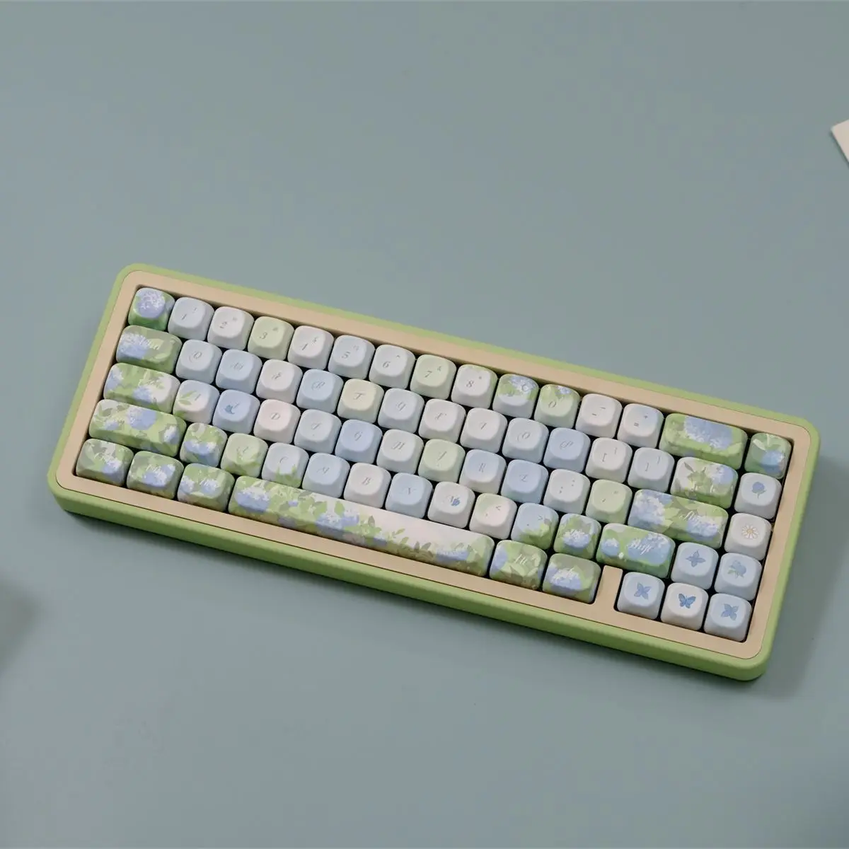 120 Keys Cute Low Profile Keycaps XOA/CHREEY/LOW Key Cap PBT Cherry Profile Keycap Mechanical Keyboard Made68 Mad68 Wooting 60