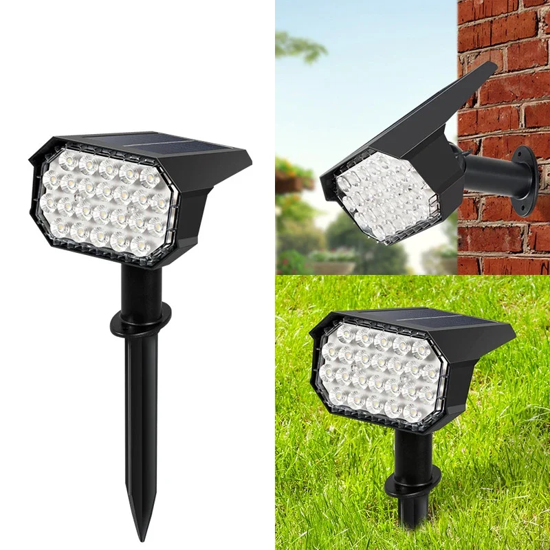 Solar Outdoor Landscape Lawn Lamp Led Waterproof Garden Floor Lamp Household Villa Garden Floor Plug Wiring Free