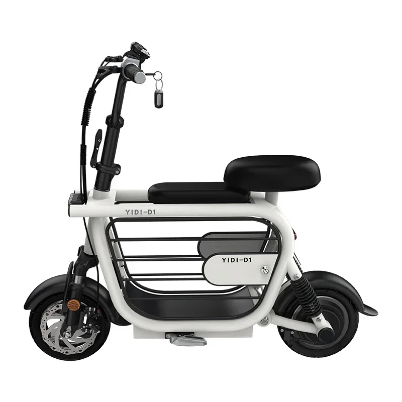 CHKJ CE High Speed 30km/h 48V 400W Portable 11 Inch Tire 2 Wheel Mini Pet Electric Mobility Scooter With Pet Basket