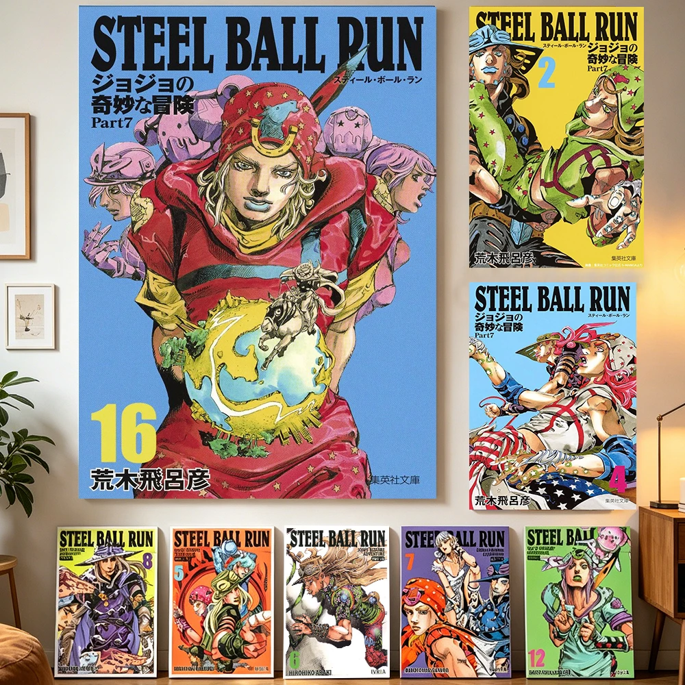 Steel ball run poster-AliExpress
