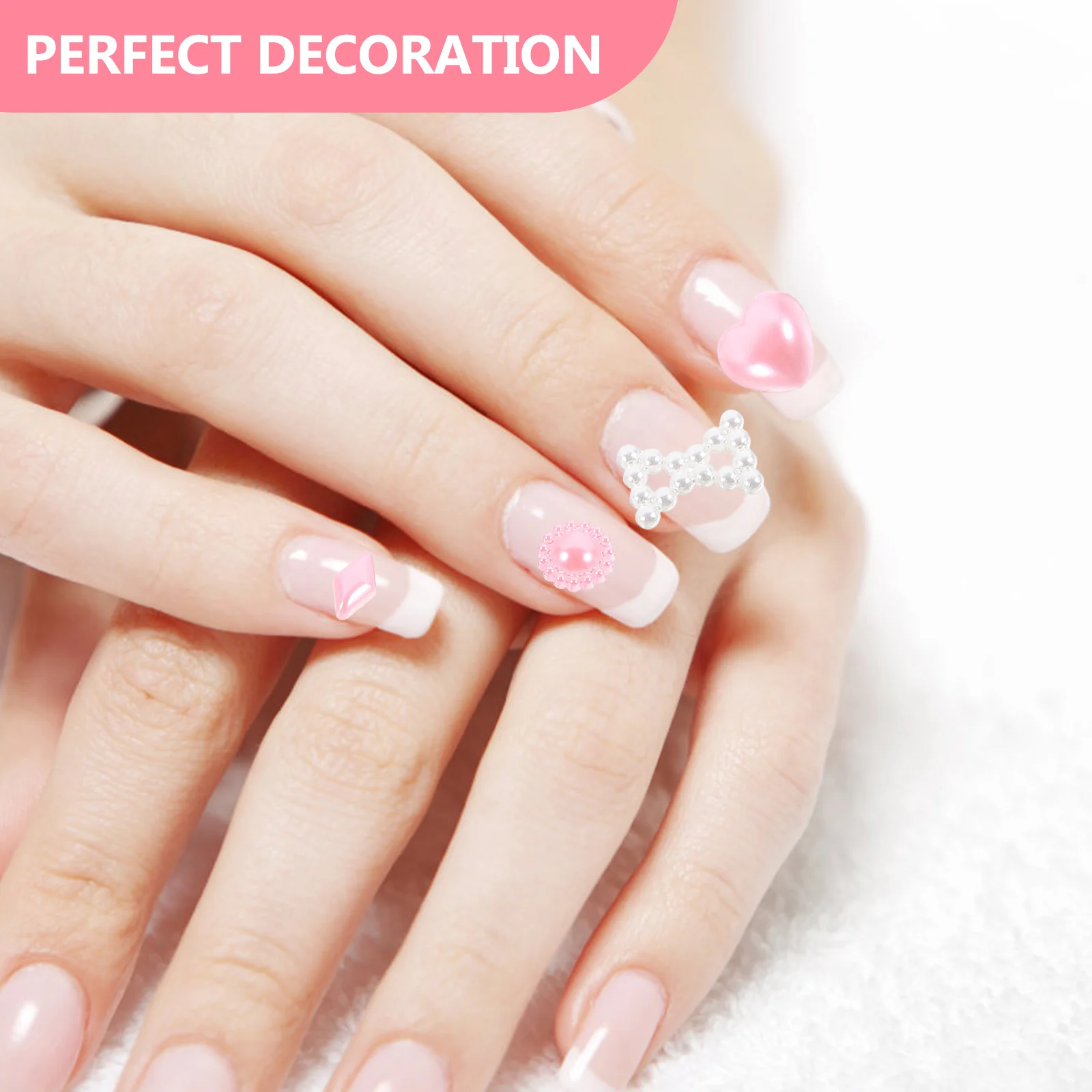 

Набор декоративных украшений для ногтей из АБС-пластика, устойчивых к выцветанию, для акриловых ногтей, крутые шармы-украшения для девочек и женщин