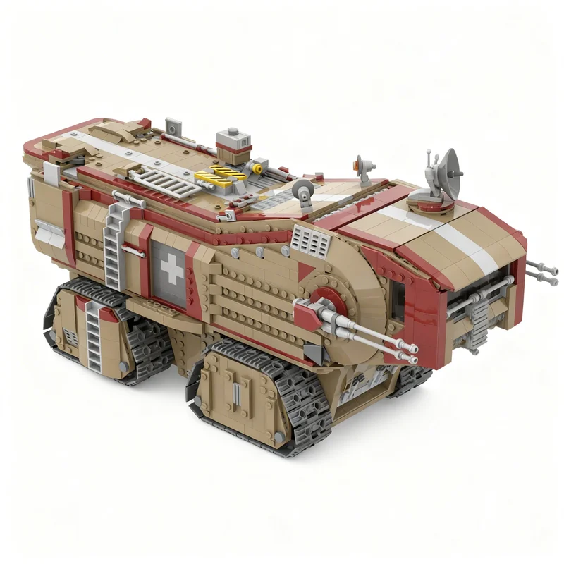 2584pcs MOC Star Battle Behemoth Sandcrawler Model Building Blocks Toy Architecture Christmas Gift Idea Brick Education Kids DIY
