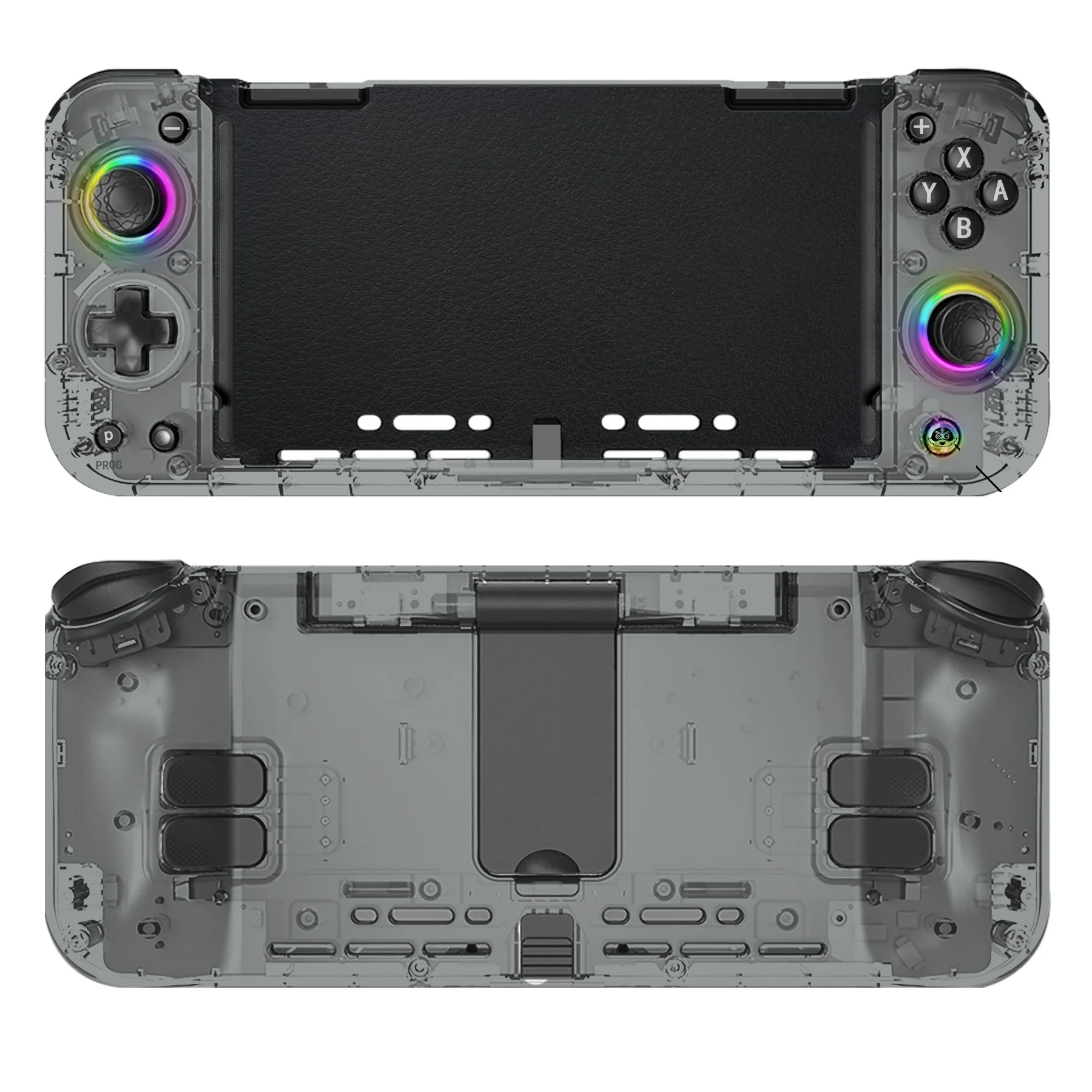 STORM WYRM Gaming Controller for Switch,Support Macro Programming,RGB Lighting ,Dual Vibration Motor & 6-axis Gyro JC115