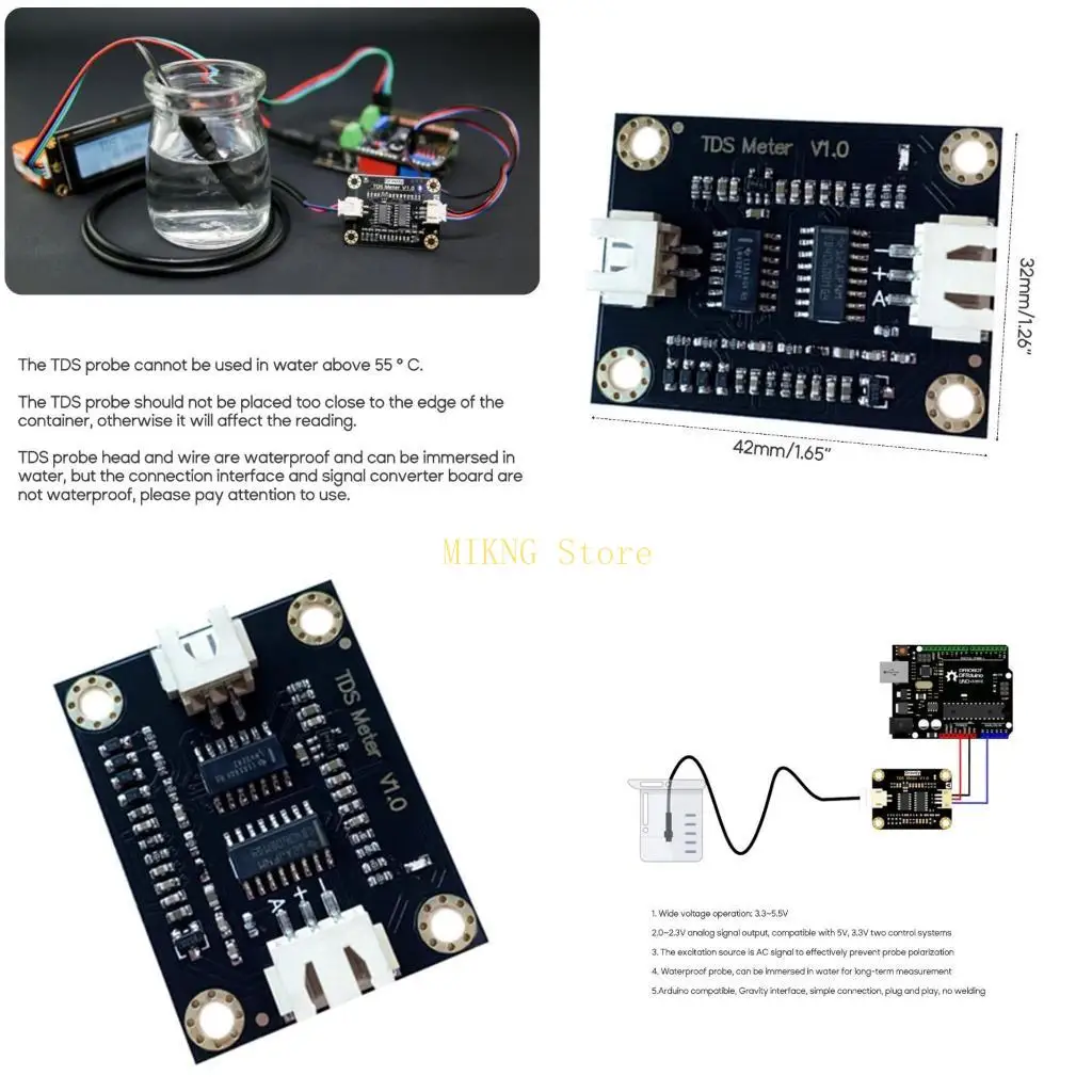 

Meter V1.0 Development Board Water Meter Filter Measurement Water best sale