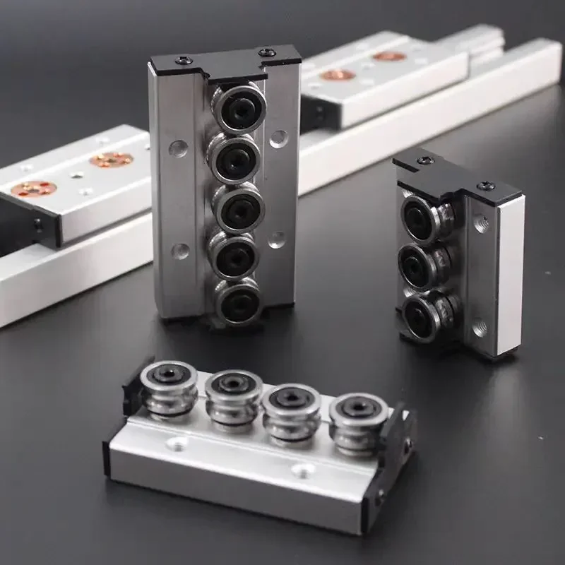 High-precision double-axis guide rail double-axis rectangular linear guide rail inner shaft guide rail type is easy to use