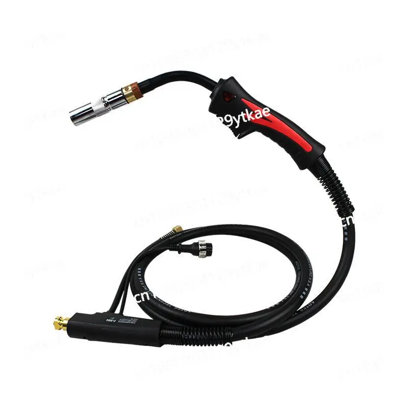 Dual torch gas shielded welding gun 350A/500ACO2 split type gas shielded welding gun extended