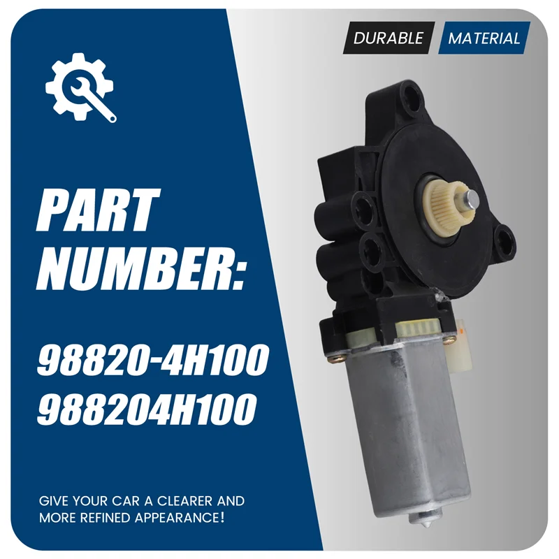 محرك نافذة الطاقة 98820-4H100 988204H100 لشركة Hyundai H-1 Wagon Iload 2008- 2023 منظم نافذة السيارة #6