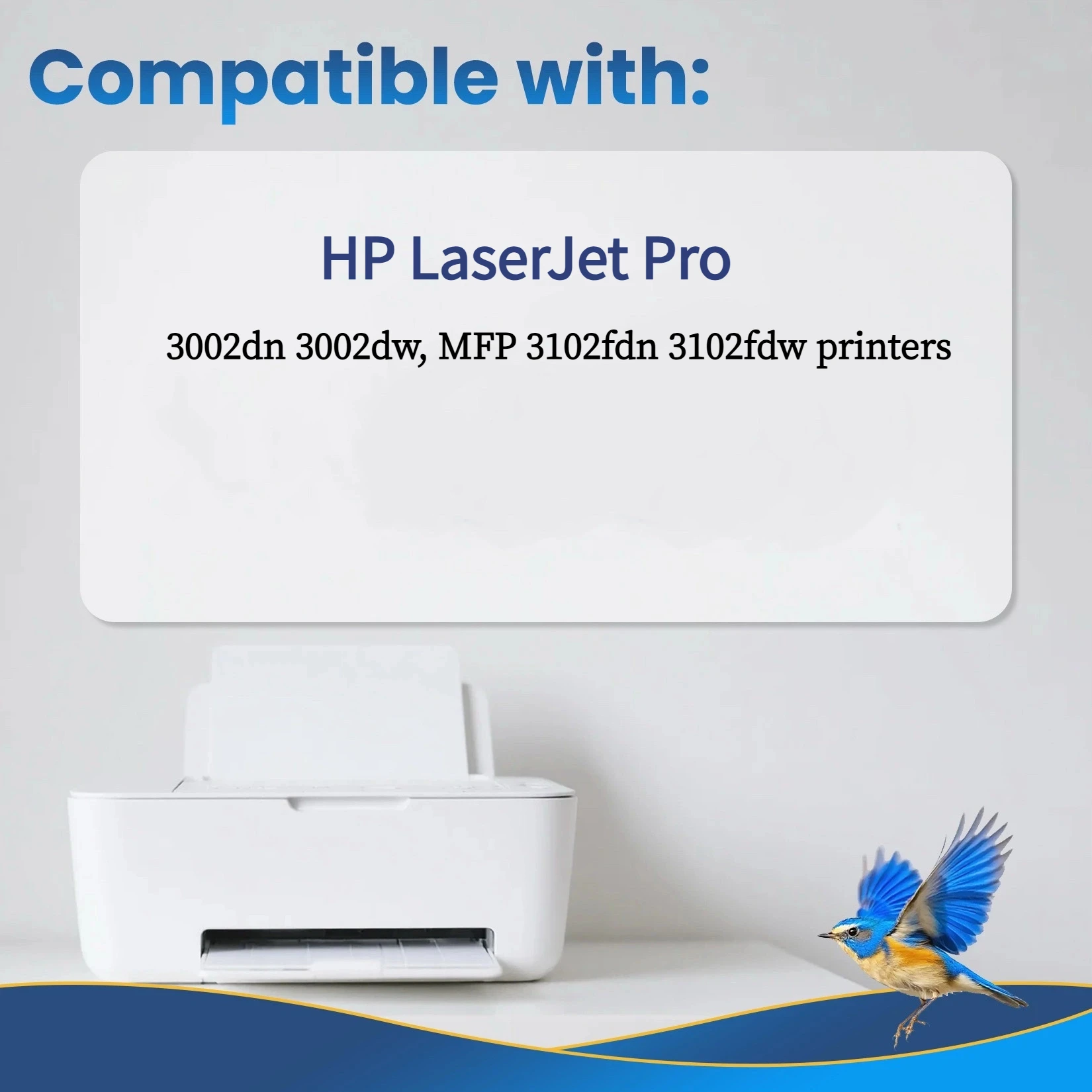 Jhaan139X Toner BK (mit Chip), kompatibel mit HP 139X W1390X Tonerkartusche für Laserjet Pro 3002dn 3002dw MFP3102fdn Drucker – Detail 2