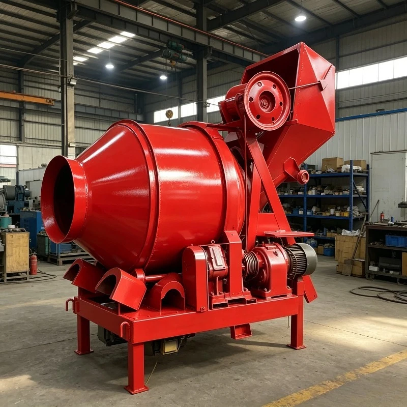 Customized Professional Sturdy Concrete Mixer Stable Designed For Non Stop Long Time Usage Robust Drum Building Engineering Site