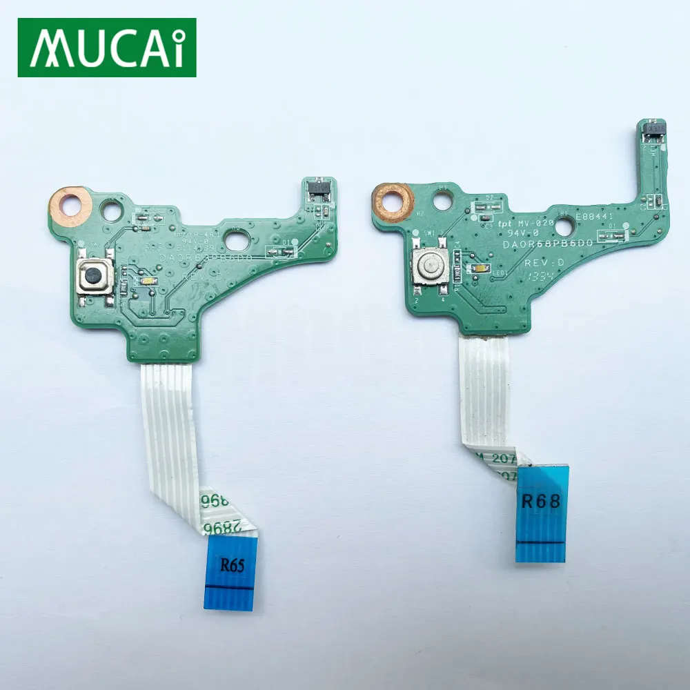 

For HP pavilion 14-E 15-e 17-E 15Z-e 15T-e 15-E064TX Power Button Board with Cable DA0R68PB6D0 DA0R63PB6D0