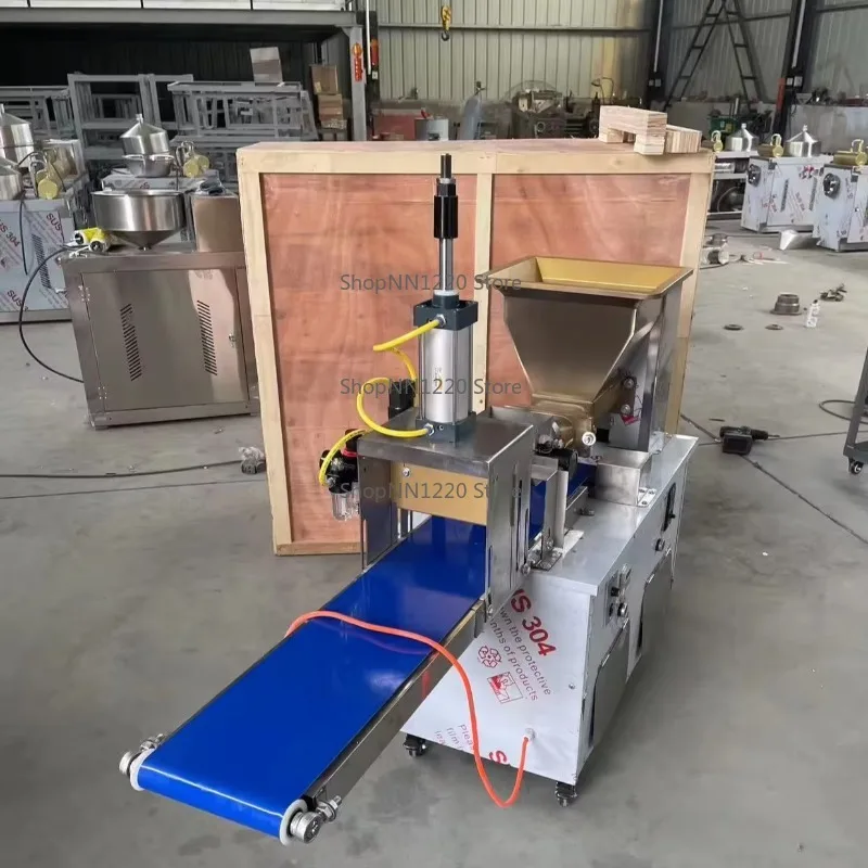

Small Automatic Pizza Base Making Machine Large Capacity Chapati / Bread Dough Divider / Pancake Press Machine