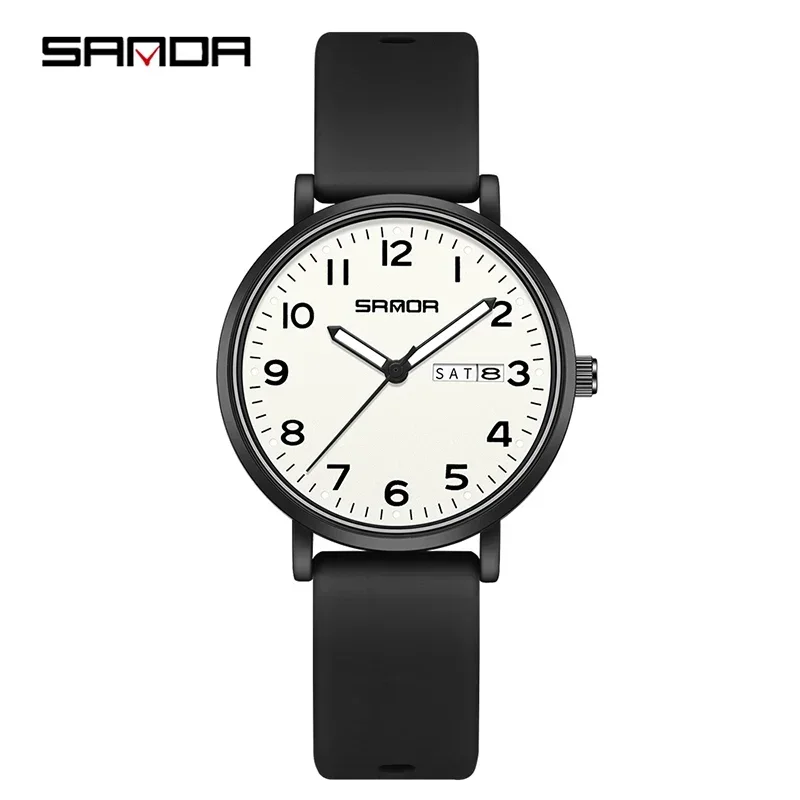 

SANDA SD1143 Студенческие кварцевые часы Простые легкие модные устойчивые спортивные наручные часы на открытом воздухе для мальчиков и девочек Лучший подарок