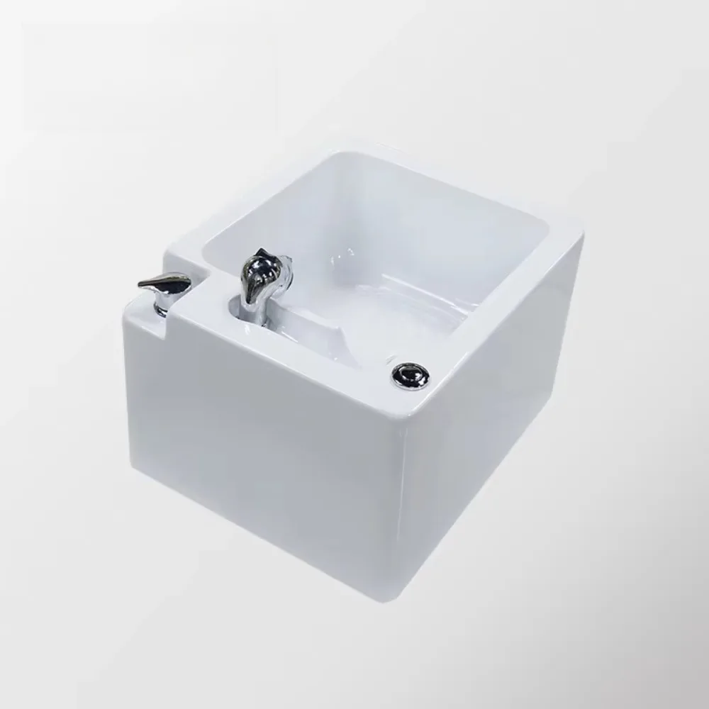 Factory Direct 2026 LX2Beauty Nail Art Spa Foot Sink Salon Electric Jacuzzi Tubular Jet Foot Sink Salon Foot Bath