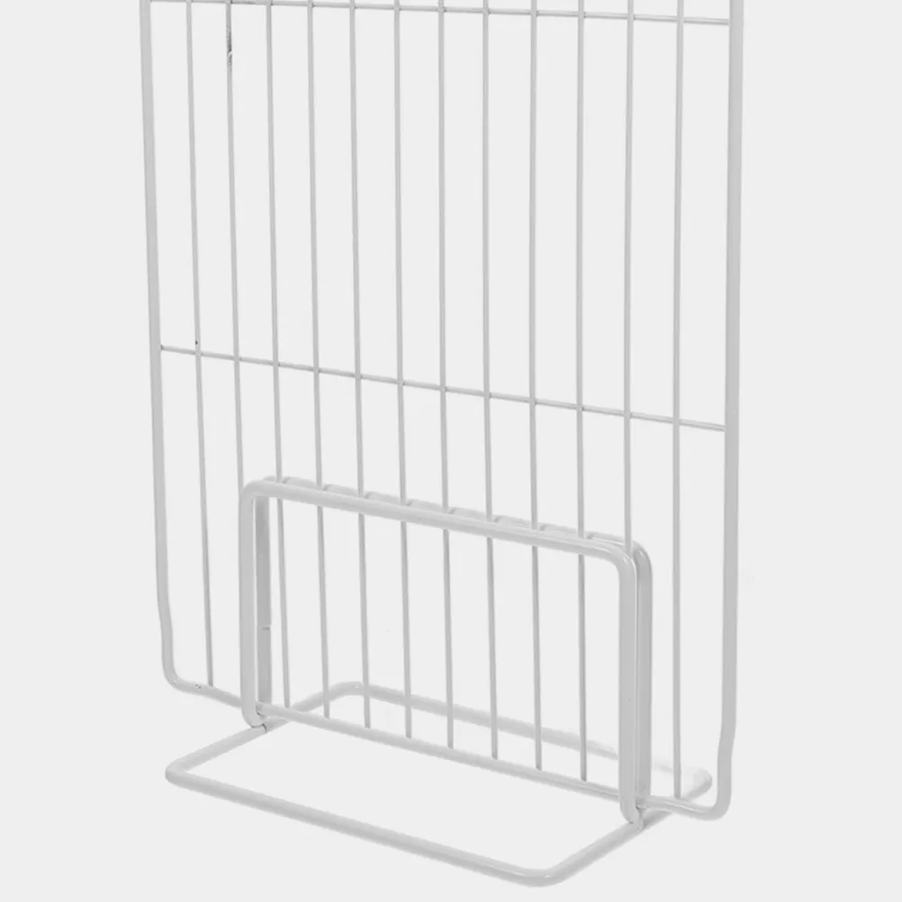 2Pcs Iron Refrigerator Divider Bases Heavy Duty Freezer Partition Organizer Fridge Shelf Separator Base Closet Storage Organizer