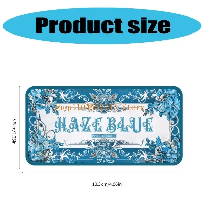 5ASD تجفيف سريع للحبر الحبر الحبر حبر وسادة الأسطورة في العصور الوسطى وسادة الحبر مع علبة معدنية للمشاريع #6