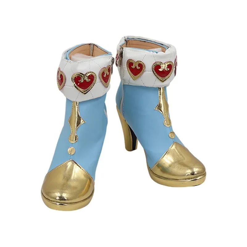 

25COSPJSK Otori Emu Cosplay Shoes Anime Accessories Cosplay Props PU Leather Shoes Halloween Carnival Boots Custom Made