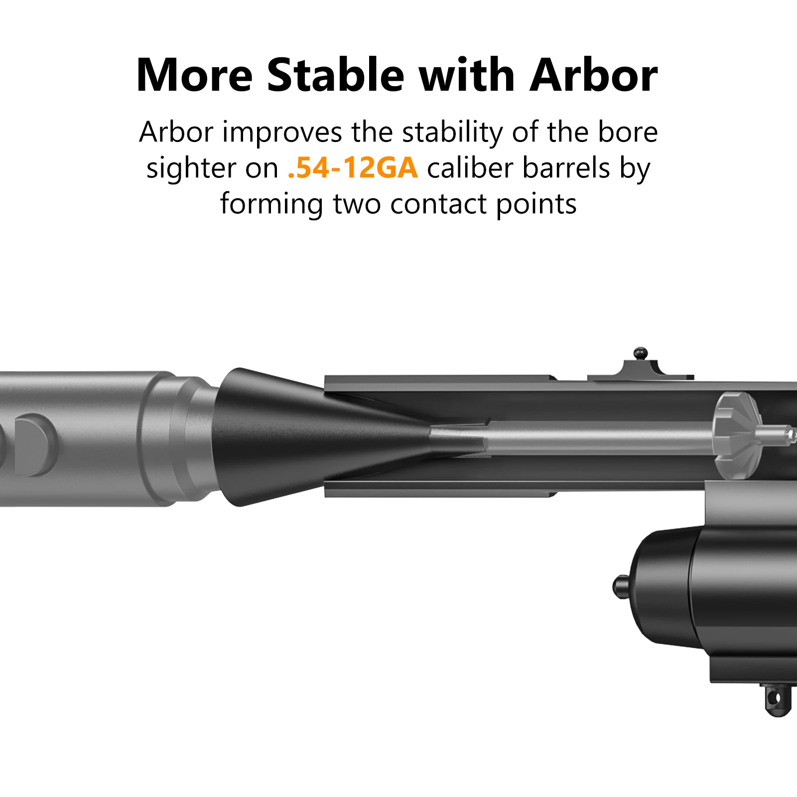 MidTen Rifle Red Laser Bore Sighter Collimator Kit with Box Carry Laser Sight 177 to .64 Caliber Shotgun Hunting Boresighter - Image 5