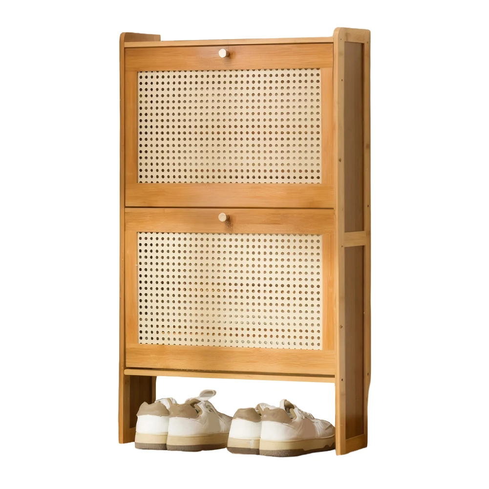 

Free Standing Shoe Rack Wear Resist Shoes Storage Organizer Entrance Shoe Storage Cabinet for Hallway Living Room Or Bedroom