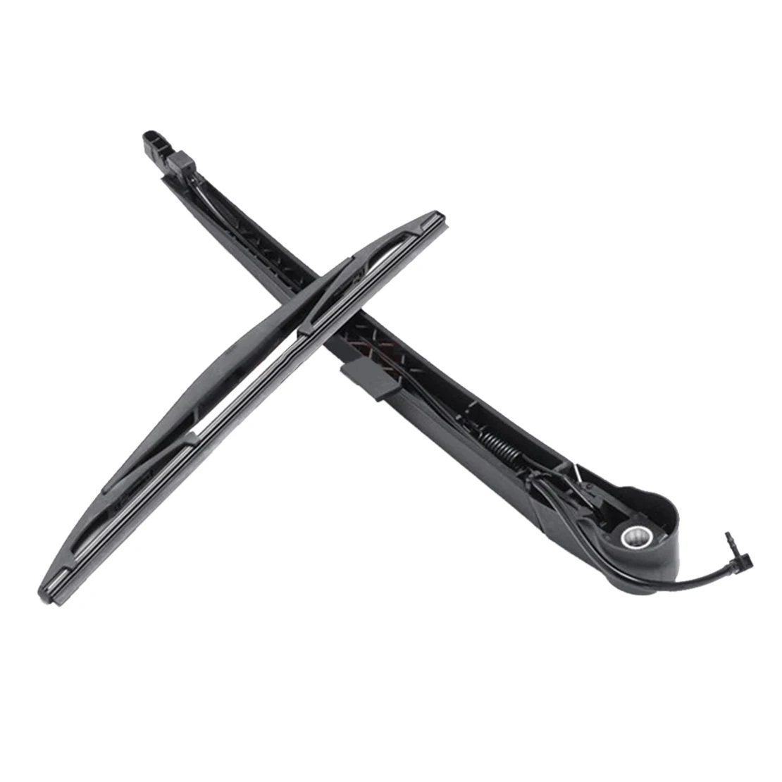Car Rear Back Window Windscreen Windshield Wiper Blade & Arm Fit for Chevrolet Tahoe 2007 2008 2009 2010 2011 2012 2013 Black view 5